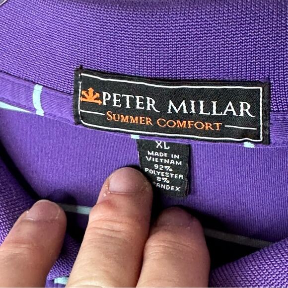 Peter Millar Summer Comfort Collection Golf Shirt - Picture 4 of 5
